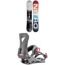 Nitro Team Snowboard ​+ Zero Snowboard Bindings
