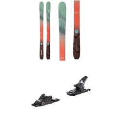 Nordica Santa Ana 93 Unlimited Skis - Women's ​+ Salomon S​/Lab Shift MNC 13 Alpine Touring Ski Bindings