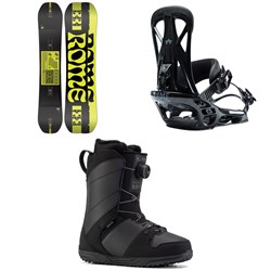 Rome Mechanic Snowboard ​+ United Snowboard Bindings ​+ Ride Anthem Snowboard Boots 2023