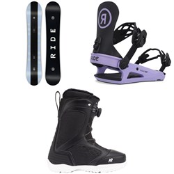 Ride Heartbreaker Snowboard ​+ CL-4 Snowboard Bindings ​+ K2 Benes Snowboard Boots - Women's