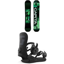 CAPiTA Pathfinder Reverse Camber Snowboard ​+ Union Strata Snowboard Bindings 2024