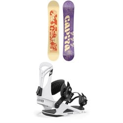 CAPiTA Paradise Snowboard ​+ Union Rosa Snowboard Bindings - Women's 2024