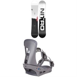 Nitro Prime Raw Snowboard ​+ Burton Freestyle Snowboard Bindings 2023