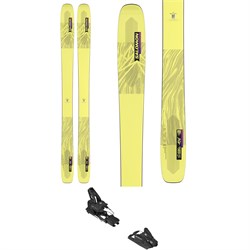 Salomon QST Stella 106 Skis ​+ Salomon Strive 14 GW Ski Bindings - Women's 2023 - Used