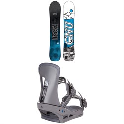 GNU Antigravity C3 Snowboard ​+ Burton Freestyle Snowboard Bindings