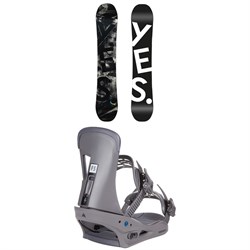Yes. Basic Snowboard - Blem  ​+ Burton Freestyle Snowboard Bindings 2023