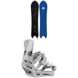 Burton Family Tree Pow Wrench Snowboard ​+ Cartel X Snowboard Bindings 2024