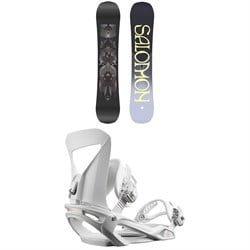 Salomon Wonder Snowboard ​+ Spell Snowboard Bindings - Women's 2024