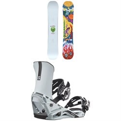 Salomon Abstract Snowboard ​+ District Snowboard Bindings 2024