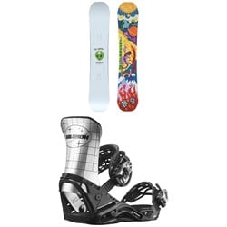 Salomon Abstract Snowboard ​+ District Pro Team Snowboard Bindings 2024