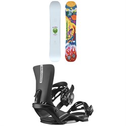 Salomon Abstract Snowboard ​+ Rhythm Snowboard Bindings 2024