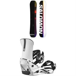 Salomon Huck Knife Pro Snowboard ​+ District Snowboard Bindings 2024