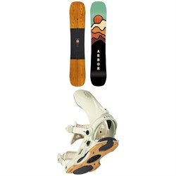 Arbor Westmark Camber Frank April Snowboard ​+ Hemlock Snowboard Bindings 2024