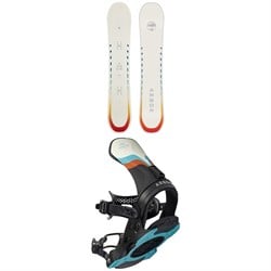 Arbor Mantra Camber Snowboard ​+ Sequoia Snowboard Bindings - Women's 2024