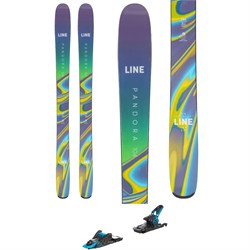Line Skis Pandora 104 Skis ​+ Salomon S​/Lab Shift MNC 13 Alpine Touring Ski Bindings - Women's  - Used