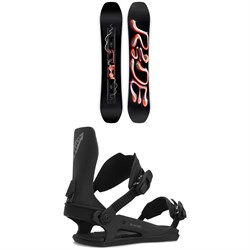 Ride Shadowban Snowboard ​+ C-6 Snowboard Bindings 2024