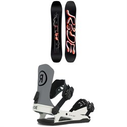 Ride Shadowban Snowboard ​+ C-8 Snowboard Bindings 2024