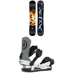 Ride Burnout Snowboard ​+ C-8 Snowboard Bindings 2024