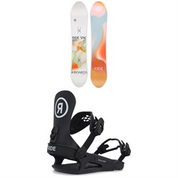 Ride Compact Snowboard ​+ CL-2 Snowboard Bindings - Women's 2024