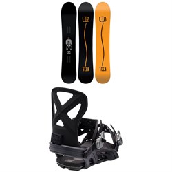 Lib Tech Lib Rig Snowboard ​+ Bent Metal Cor-Pro Snowboard Bindings 2024