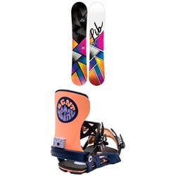 Lib Tech Cortado C2 Snowboard ​+ Bent Metal Stylist Snowboard Bindings - Women's 2024