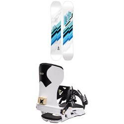 Lib Tech Ryme C3 Snowboard ​+ Bent Metal Stylist Snowboard Bindings - Women's 2024