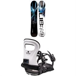 Lib Tech Dynasword C3 Snowboard ​+ Bent Metal BMX Snowboard Bindings - Big Kids' 2024