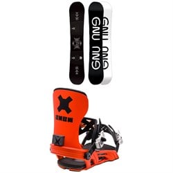 GNU Riders Choice Asym C2X Snowboard ​+ Bent Metal Axtion Snowboard Bindings 2024