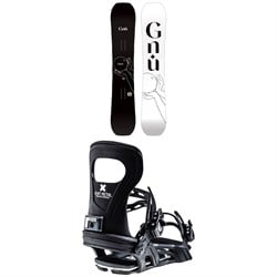 GNU Gloss C2E Snowboard ​+ Bent Metal Bolt Snowboard Bindings - Women's 2024