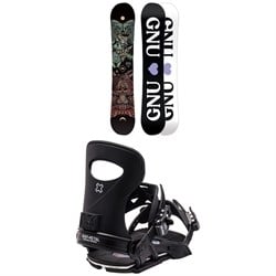 GNU Asym Pro Choice C3 Snowboard ​+ Bent Metal Forte Snowboard Bindings - Women's 2024