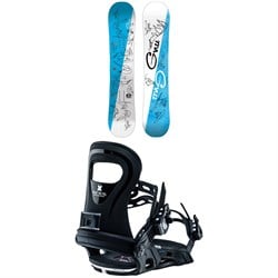 GNU Recess Asym BTX Snowboard ​+ Bent Metal BMX Snowboard Bindings - Kids' 2025