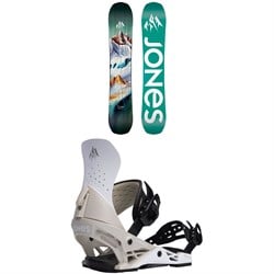 Jones Dream Weaver Snowboard ​+ Aurora Snowboard Bindings - Women's 2024