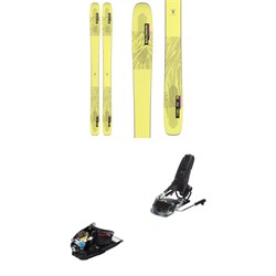 Salomon QST Stella 106 Skis ​+ Look Pivot 14 GW Ski Bindings - Women's 2023 - Used