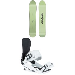 Nitro Slash Snowboard ​+ One Snowboard Bindings 2024