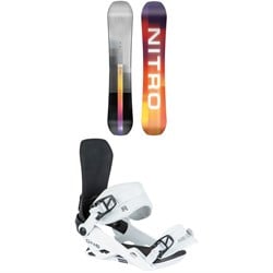 Nitro Team Snowboard ​+ One Snowboard Bindings 2024
