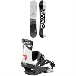 Nitro Prime Raw Snowboard ​+ Rambler Snowboard Bindings 2024