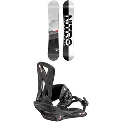 Nitro Prime Raw Snowboard ​+ Staxx Snowboard Bindings 2024