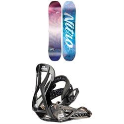 Nitro Spirit Snowboard ​+ Nitro Micro Charger Snowboard Bindings - Little Kids 2024