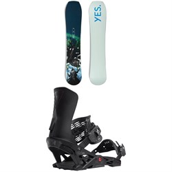 Yes. Hybrid Snowboard ​+ Now Drive Pro Snowboard Bindings 2024