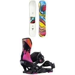 Yes. Pyzel SBBS Snowboard ​+ Now Yes. Collab Snowboard Bindings 2024