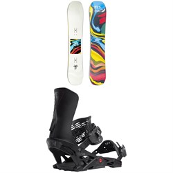 Yes. Pyzel SBBS Snowboard ​+ Now Drive Pro Snowboard Bindings 2024