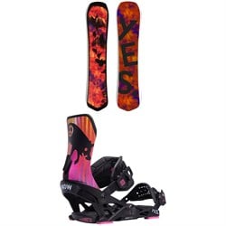 Yes. Optimistic Snowboard ​+ Now Yes. Collab Snowboard Bindings 2024