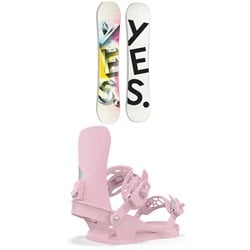Yes. Basic Snowboard ​+ Union Juliet Snowboard Bindings - Women's 2024