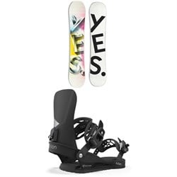 Yes. Basic Snowboard ​+ Union Juliet Snowboard Bindings - Women's 2024