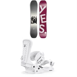 Yes. All-In Snowboard ​+ Union Force Classic Snowboard Bindings 2024