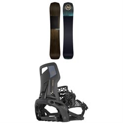 Nidecker Escape Plus Snowboard ​+ Supermatic Snowboard Bindings 2025