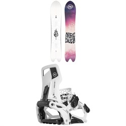 Nidecker Beta Snowboard ​+ Supermatic Snowboard Bindings 2024