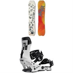 Yes. Warca UnInc JPS Snowboard ​+ Now Select Pro Snowboard Bindings 2024
