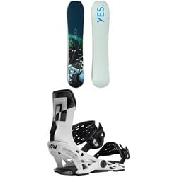Yes. Hybrid Snowboard ​+ Now Select Pro Snowboard Bindings 2024