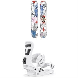 DC AW PBJ Snowboard ​+ Union Force Classic Snowboard Bindings 2024